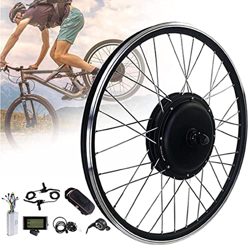 Kit de Rueda de Bicicleta EléCtrica Rueda Delantera 36v 250/350/500w Kit de ConversióN Kit de ConversióN de Motor de Bicicleta EléCtrica Instrumento d características