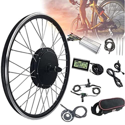 GAOMIN Kit de ConversióN de Bicicleta EléCtrica de 36 V,250/350/500 W,20"/ 24" / 26"/ 27,5" / 28"/ 29" / 700c Rueda Delantera Bicicleta Lcd5 Instrumen características