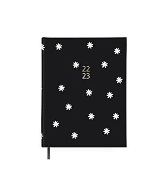 Agenda 2022 2023 - Maggie - Día Página - Tamaño A5 - 14,5 x 21,2 cm - Idioma: Español-Inglés - Incluye cinta de registro - Papertrac