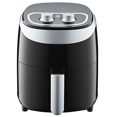 BATIVE Air Fryer Oven, 4.5L Large-Capacity Multifunctional Home Electric Fryer, 360° Hot Air Circulation, 0~30 Minutes Timing and 0-200℃ Temperature C