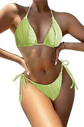 Rayson Bikini Mujer Traje de baño Conjunto Bikini brasileño Bikini Braga Alta Mujer Bikinis brasileños Tanga precio