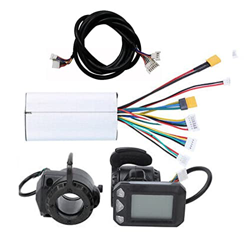 Genggeng Scooter eléctrico de Fibra de Carbono de 5,5/6,5 Pulgadas, 24/36V, 250W, Controlador, Monitor LCD, Juego de Frenos, Pantalla + Freno + Contro en oferta