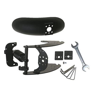 Genggeng Kit de Amortiguador Trasero hidráulico modificación Horquilla de suspensión Delantera Compatible con Accesorios de Patinete eléctrico Ninebot