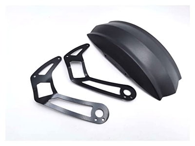 Genggeng Guardabarros (Montaje de plástico y Metal Compatible con KUGOO G1 Blade 10 Zero 10X Kickscooter Smart Scooter eléctrico Piezas de Guardabarro