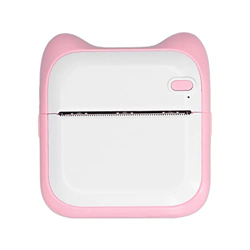 Impresora Térmica, Impresora Térmica de Bolsillo con Bluetooth Inteligente, Carga USB, Miniimpresora de Fotos Portátil, 203 DPI, Impresora de Fotos In precio