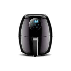 Freidora de aire, 3,5 litros for el horno de aire caliente con avellana. Lcd Pantalla digital y bote antiadherente, olla de cocción saludable de 1270  en oferta