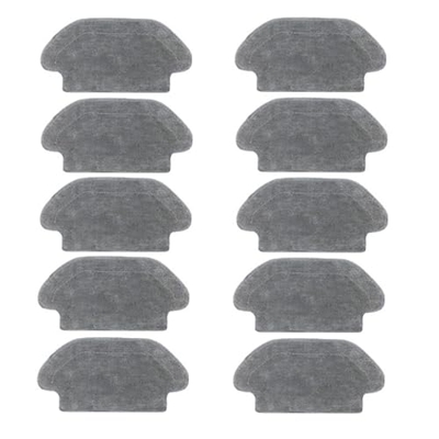 Saturey Piezas de Robot for Xiaomi Mijia Mi STYJ02YM, Robot Aspirador, paño de Limpieza, mopa húmeda, Accesorios Profesionales (Color : 10pcs)