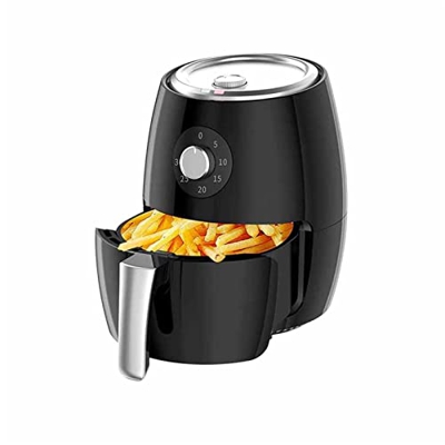Cocina sana sin aceite o baja en grasa de aire, antiadherente, control de temperatura ajustable, con un temporizador de 30 minutos y autos apagados, c