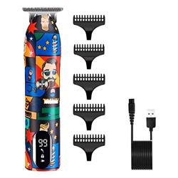 GGQQ maquinilla de Afeitar Barber Shop Cabellado Cortado Cortero Electric de Cabello 100-240 V Recargable Cortero Cortero Cortero Cortero Inaldo (Colo precio