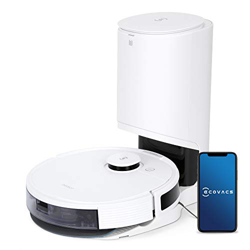 ECOVACS DEEBOT N8+robot aspirador 2 en 1 con estación de vaciado, limpieza personalizada, succión potente, navegación inteligente dToF, ideal para pel características
