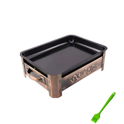 Outdoor Indoor Barbecue Charcoal Portable Bamboo Box Charcoal BBQ Commercial Barbecue Kebab Stove Heating Oven precio