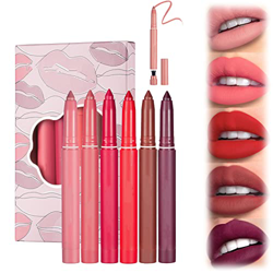 LPSHGK 12 Color HANDAIYAN Rotating Sharpenable Matte Lipstick Pencils, Matte Lipstick Set, HANDAIYAN Lipstick Matte Long Lasting Waterproof Non-Stick  características