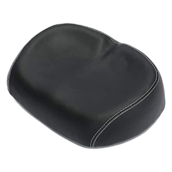 Asiento para Bicicleta, sin Nariz Asiento de Bicicleta Ancha Ancha de Bicicleta Grande reemplazo Universal Almohadilla MTB Suave Negra, Silla de Bicic precio