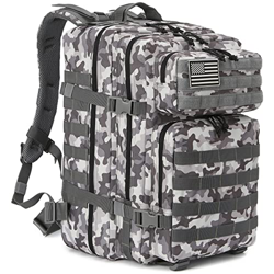 QT&QY Mochilas Militares Tácticas 45L Molle Mochila de asalto del ejército Bolsa Bug Out de 3 días mochila de senderismo para acampar características