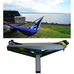 Soporte De Hamaca De Enganche De Coche, PortáTil Plegable Soporte De Hamaca De Bola De Remolque, Soporte para Hamaca De Coche, para Acampar Al Aire Li en oferta