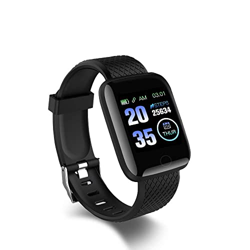 Reloj inteligente de pulsera de fitness de 1,3 pulgadas, rastreador de actividad con pulsómetro, podómetro, monitor de sueño, para hombre y mujer características