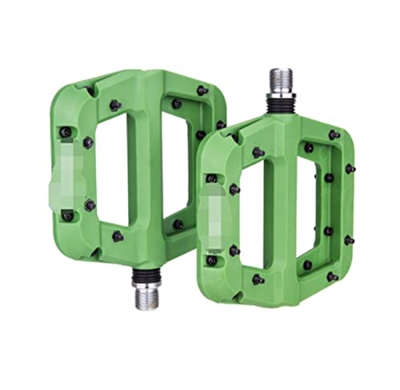 DONG store Rodamientos de casquillo DU for bicicleta de montaña, Pedal plano ultraligero de nailon apto for bicicleta de montaña XC AM, pedales de bic