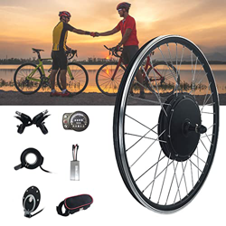 TOOJUN Kit de Motor de Bicicleta eléctrica, Kit de conversión de Bicicleta eléctrica Impermeable de Rueda Trasera de 48V con medidor LED900S para Bici características