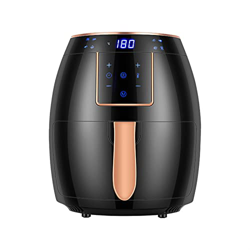 REKIRO Freidora de Aire Freidora Multifuncional Freidora eléctrica 5.5L Gran Capacidad Totalmente automática Inteligente precio