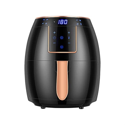 REKIRO Freidora de Aire Freidora Multifuncional Freidora eléctrica 5.5L Gran Capacidad Totalmente automática Inteligente