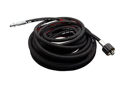 Wessper Manguera de Alta Presión para Hidrolimpiadoras 10 mm con arandela/ para Karcher HD, HD, 250 Bar, Kit de Limpieza con Adaptador, Conector Rápid