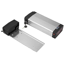 WILLQ Batería de Bicicleta eléctrica 36V 20AH Batería de Litio Batería de Rejilla Trasera 48V 20AH Portaequipajes Batería de Bicicleta eléctrica con C en oferta