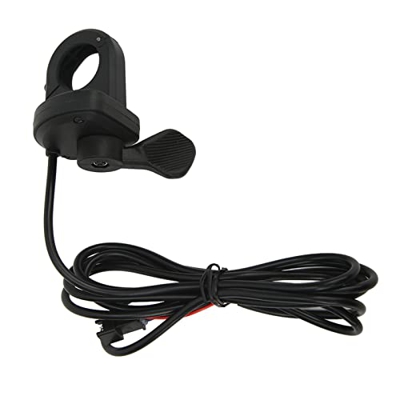 VGEBY Acelerador de Pulgar para Bicicleta Eléctrica, Acelerador de Pulgar con Conector SM Acelerador de Dedo Modificado para Scooter de Bicicleta Eléc