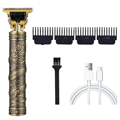 Lecerrot Cortapelos inalámbrico para Hombres | Cortapelos con Carga USB | Herramienta eléctrica para Cortar y Recortar el Cabello con peines de límite