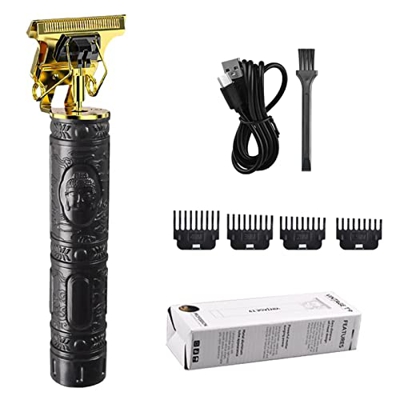 Mineatig Cortapelos para Hombres, Recortadora De Barba, Recortadora Sin Huecos, Cortadora De Cabello Profesional para Hombres, Corte De PE-lo Duradero