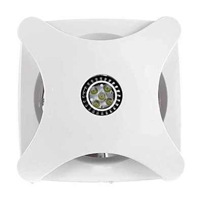 SERONI Ventilador de ventilación para el hogar Ventilador de Escape de Garaje Ventilador de Montaje en Pared, Ventana y Techo para Cocina