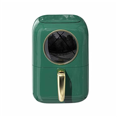 REKIRO Freidora de Aire, Pantalla táctil Digital Freidora de Aire, Ventana Visible, 1400 W Smart Oil Free 9 Presets Freidé La Eléctrica Multifunción, 