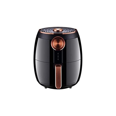 Freidora de aire, freidora de aire pequeño, menos airfryer de aceite, cocina de pizza de horno de aire de 1400 W, cesta antiadherente de alevines, sob