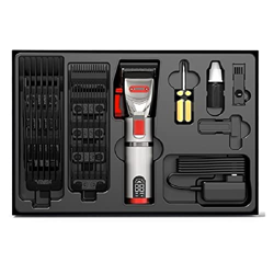 Cortapelos profesional M5, recortadora de pelo Compatible con peluquero, máquina de corte de pelo de Metal, corte de pelo ajustable 7000RPM/min ( Colo precio