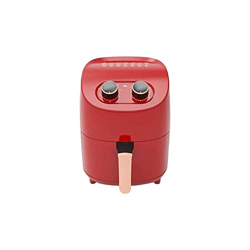 Freidora de aire, freidora de aire pequeño, menos airfryer de aceite, 1200W Freidante de aire Pizza de pizza, cesta antiadherente, sobre protección co precio