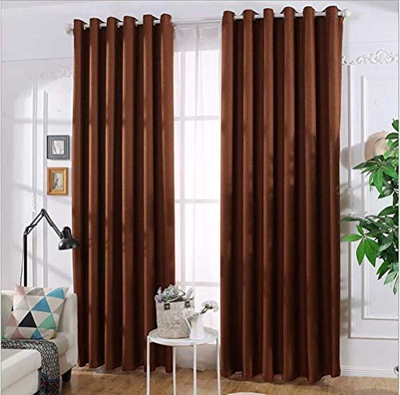 Insulation Curtain Bedroom Living Room Kitchen Bedroom Insulation 132cm x 242cm (Width x Height) 2 Panels Coffee Color (Coffee 140cm x 245cm)