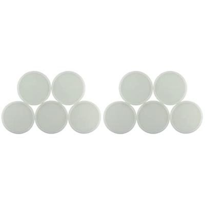 GARNECK Almohadilla Iluminada para El Hogar Xcm Anti- Luminosa de 10 Uds. Alfombrilla Redonda de Cocina para Posavasos