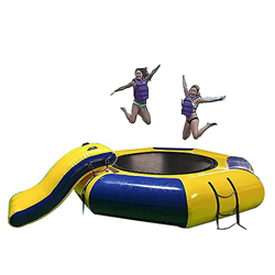 Inflatable Water Trampoline Water Sports Bouncing Swimming Platform Adult and Child Summer Swimming Pool Bouncing Game (3.0m/9.8ft) características