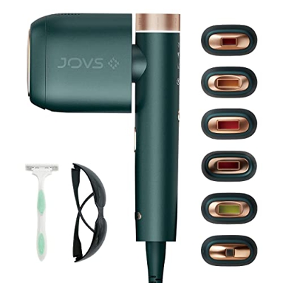 JOVS Venus Pro IPL - Depilación permanente sin dolor, 6 filtros para mujeres y hombres, cara, labio superior, barbilla, bikini, axilas, piernas y cuer