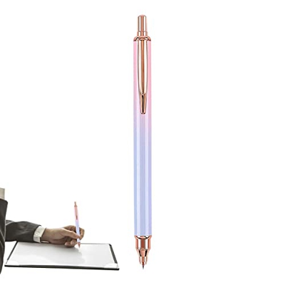 fengshan Pluma estilográfica Recargable | Bolígrafo de Punta extrafina - Presiona el bolígrafo retráctil con bolígrafos de Escritura Suave de Punta Fi