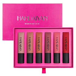 Gofodn Brillos Labiales Mayoreo Antiadherente Mate 6PCS Durable Set de Maquillaje Cosméticos Maquillaje 6pcs / Set Copa Mini Lipgloss Liquid Lip Edici precio