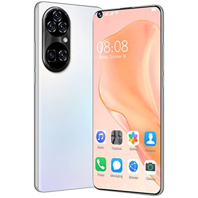 Roytil P50pro+ Android 11 Ten-Core Teléfonos celulares Baratos y Buenos 8GB + 256GB 5G Teléfono Celular 7.0 Pulgadas 19: 9 Pantalla Smartphone Face ID
