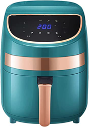 Bevis David Freidora de Aire, Horno doméstico multifunción, freidora eléctrica automática de 3,7 l, máquina freidora de Aire (Color : Green) características