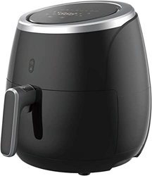 Bevis David Freidora de Aire 110V Gran Capacidad 6,4 litros Freidora de Aire con Pantalla táctil Freidora eléctrica (Color : Black) precio