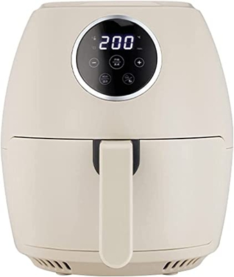 Bevis David Freidora de Aire for el hogar, pequeña freidora eléctrica multifunción, máquina automática de Patatas Fritas de Gran Capacidad, 3,5 l (Col