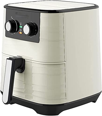 Bevis David Freidora de Aire for el hogar, Multifuncional, automática, 5,5 l, Gran Capacidad, superfreidora eléctrica sin Aceite (Color : Knob Type)