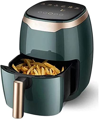 Bevis David Freidora de Aire Máquina de Papas Fritas multifunción for el hogar 3.2L-8L Freidora eléctrica automática de Gran Capacidad