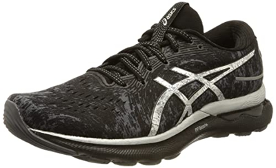 Asics Gel-Nimbus 24 Platinum, Running Shoe Mujer, Carrier Grey/Pure Silver, 40 EU