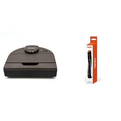 Neato Robotics - D800 Robot Aspirador - Aspiración Potente + Helix Cepillo Multisuperficie silencioso