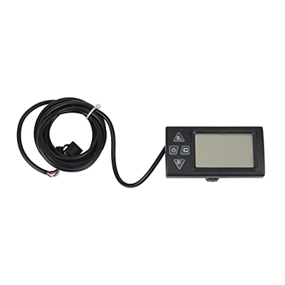 Abledance Pantalla Ebike LCD 36V-48V con enchufe SM para el panel de control del controlador BLDC de la bicicleta eléctrica S861