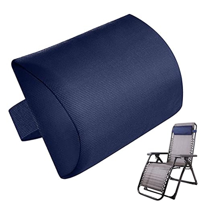Cojín reclinable para tumbona, cojín reclinable para silla de salón, cojín de repuesto para reposacabezas de cabeza, altura ajustable, cómodo, multius